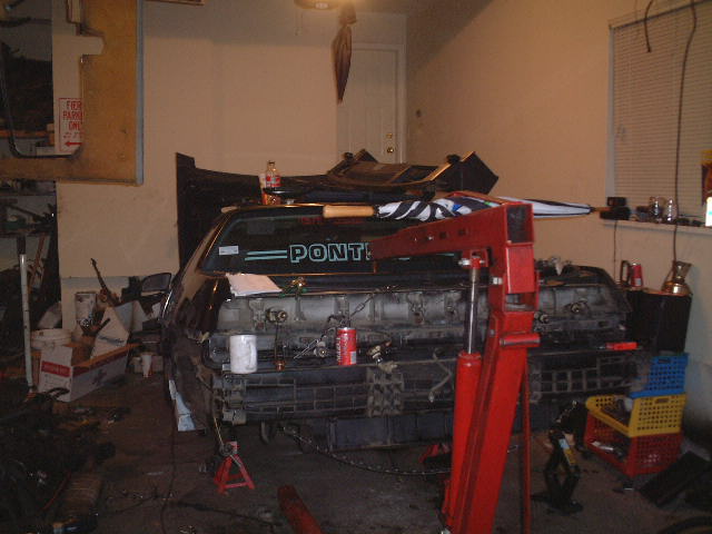 Lifting the back end